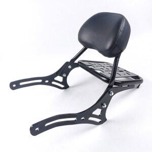 300 등받이 바이크 125 오토바이 레트로 연결판 백레스트 스타일 거치대 라운드 좌우