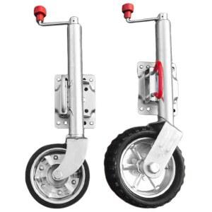 트레일러 보조바퀴 하중 요트 운반트레일러 8인치 콤비보트 자동차 화이트 모델 고무 딩기