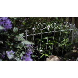 정원 엣지 조경용 화단 펜스 철제 엔틱 소품 파티션 실외 중간 가든 울타리