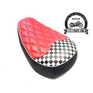 슈퍼커브 오토바이 쿠션 부품 바이크부품 WH125 인용 대방석 흑백 흑색 검은방 빨강 교체
