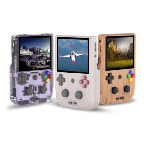 앤버닉 ERNIC 휴대용 406H 게임기 게임보이 내장 본품 RG406V 화이트