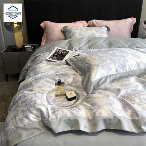 심플 포레스트 베딩 실크 가벼 침대시트 150X200CM 식탁 4종 실키