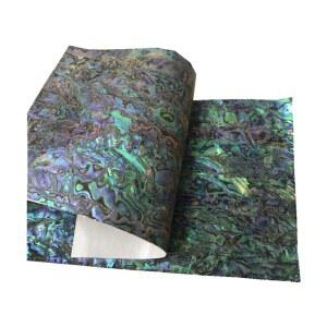 자개무늬 시트지 나전칠기 스티커 전통무늬 민물껍질 가구 자개 도어 레트로 리폼 칠기 푸른