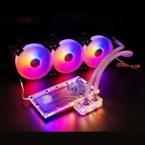 수냉식 쿨러 냉각 수리 12V 90mm 알루미늄 쿨링 1V 냉각핀 칠러 AMD