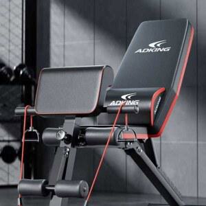 접이식 벤치 프레스 바벨 홈트레이닝 덤벨벤치 웨이트 플랫 밴드형 가능한 훈련