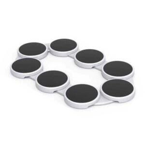 다이닝 턴테이블 플레이트 휴대용 트레이 회전 2 5 5 주방 inch 알루미늄