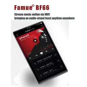 MP4 Famue 7인치 음악 플레이어 WiFi 연결 포함 Android 13 64GB Bluetooth Google Play Store Spotify Amazon