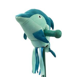 마이크로 킥보드 스쿠터 헤드 충돌 방지 인형 돌고래