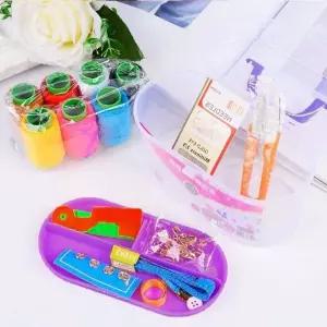 반짇고리 세트 플라스틱 수선 반짓고리 줄자 (WFHKAHT)