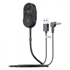 블루투스 오디오 송수신기 무선 리시버 동글이 페어링 핸즈프리 USB AUX 3.5잭 스피커 차량용 자동차