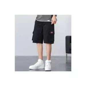 남자 레터링 카고 밴딩 반바지 5부 헬스반바지 여름반바지 밴딩반바지 카고반바지