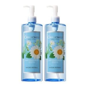 네이처리퍼블릭 1+1 포레스트 가든 캐모마일 클렌징 오일 (대용량) 500ml x 2개 (총1000ml)