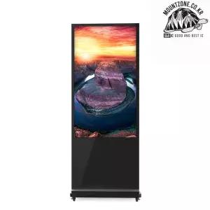 마운트존 생명을 살리는 가게 삼성 55인치 블랙 4K QM스탠드터치사이니지모니터-USB방식 QM4KBUSB55T