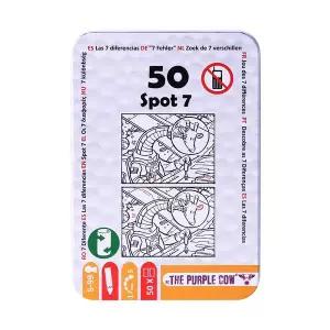 퍼플카우 아이큐 스팟7 보드게임 1인 틀린그림찾기