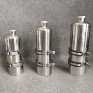 보조 통 오일포트 1 8l 오토바이 오토바이말통 휴대용 스몰 호환 스몰 사이즈 스텐 오일포트