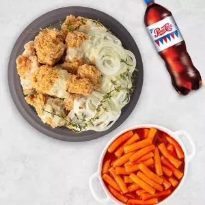 네네치킨 양념반후라이드반+네네볼+콜라(1.25L)