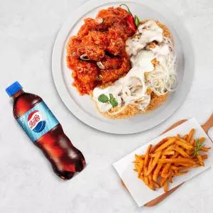 네네치킨 치즈스노윙치킨+네네볼+콜라(1.25L)