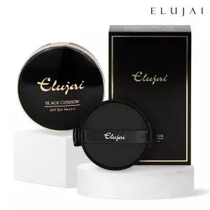 [엘루자이] 블랙쿠션 본품+리필 파운데이션 쿠션 화장품 에어쿠션