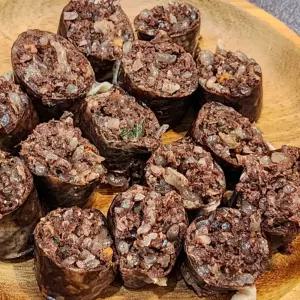 국내산 토종 순대 1팩당 500g 3팩