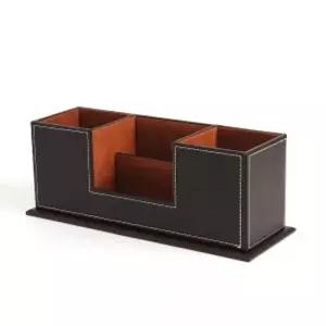 뉴 오피스 가죽 데스크 오거나이저 펜꽂이 책상정리함 데스크오거나이저