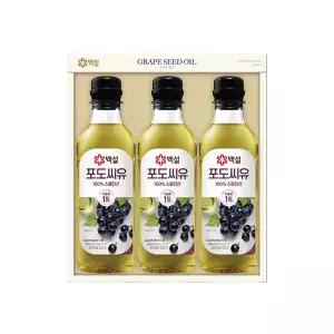 [CJ제일제당][CJ] 명절 선물세트 백설 포도씨유 3호 x1개