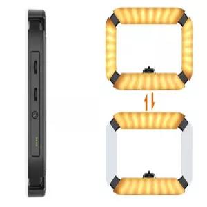 스마트폰 휴대폰 양손 흔들림 방지 라이트 짐벌 브라켓 링