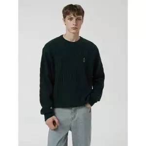 [후아유]공용 Steve Cable Sweater(U) WHKAF4911U_s