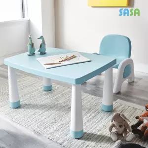 [SASA]사사가구 브로디 높이조절 유아 책상+의자세트 1인