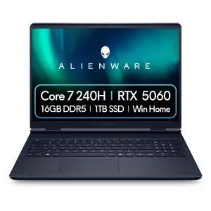 Dell Alienware 16 Aurora 게이밍 노트북 DAC16250-WH04KR Core7 RTX5060 120Hz 16GB 1TB Win11 Home
