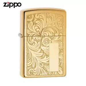 ZIPPO 라이터 프린팅 352B Venetian brass 오일+심지+부싯돌 3종세트 포함