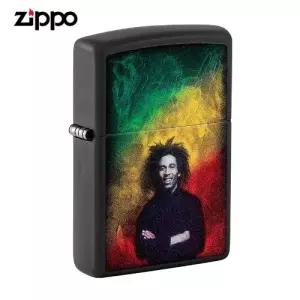 ZIPPO 라이터 프린팅 48674 Bob Marley Design 오일+심지+부싯돌 3종세트 포함