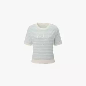 잇미샤 레터링 스트라이프 티셔츠 ITP7WTS130 238465