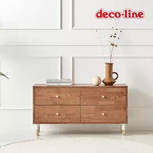 데코라인 코넬 벤 1000B 2단 거실장 DNE002C (착불)