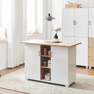 브런치 1200 냉장고 수납형 홈바 아일랜드 식탁 GNR066C (착불)