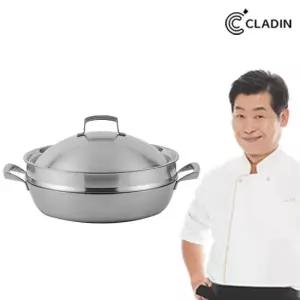 클래딘 티타니아 316ti 스텐 통5중 28멀티전골팬