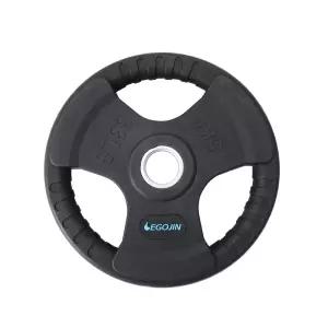 이고진 클럽용 고무 바벨 원판 15kg 1개 51D 역기운동 웨이트