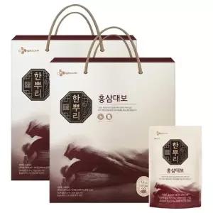 CJ 한뿌리 홍삼대보 24입 펼침X2개/명절선물/추석선물세트
