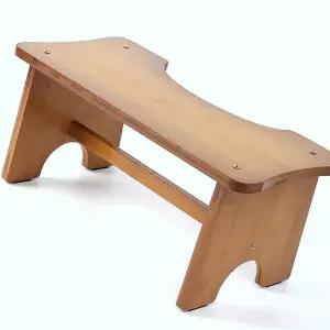 OCE 대나무 어린이 발판 발 디딤판 월넛