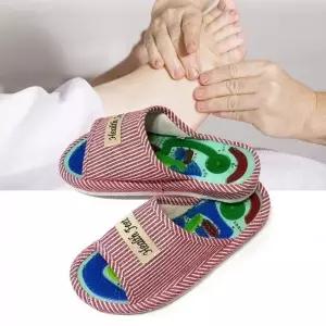 풋마사지 슬리퍼 지압 안마 휴식용 실내화 (WFK0WUQ)