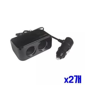 차량용소켓 x2개 고급 차량 시거잭 시가잭 소켓 2구 차량용소켓 자동차소켓 멀티소켓