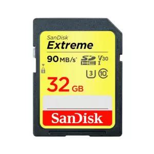 샌디스크 Extreme 32GB SD카드 소니 캐논 카메라 네비 호환 4K V30 외장 메모리 DX