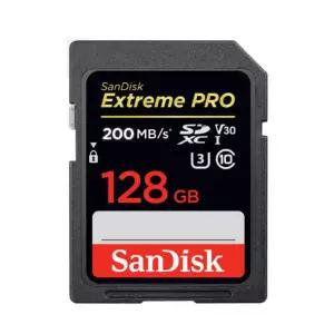 샌디스크 Exteme PRO 128GB SD카드 소니 캐논 카메라 네비 호환 외장메모리 XXD
