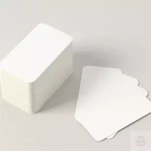 온리진 반코팅 무지 종이카드 200매 4x7cm 엽서만들기 무지명함카드 드로잉북