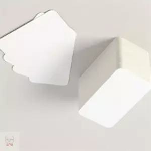 온지니아 반코팅 무지 종이카드 200매 4x7cm 무지엽서 종합장