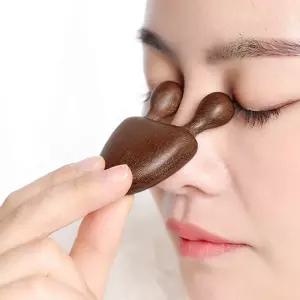 우드아이 원목 괄사 마사지기 눈 피로 릴렉싱 1P+1P (총2개)