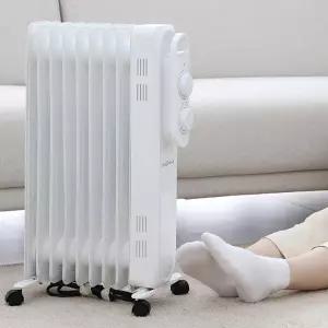 대성쎌틱 라디에이터 9핀 화장실 욕실 온열기 전기 히터 가정용라디에이터