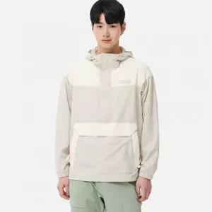 컬럼비아 남성 바이로스 롤링 코브 아노락 자켓 베이지 바람막이 윈드브레이커