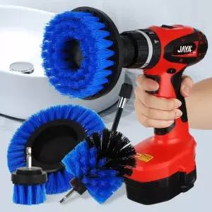 욕실 드릴브러쉬 청소 세탁기 바닥솔 틈새솔 청소용품도구욕조자동 전동원형수세미강력