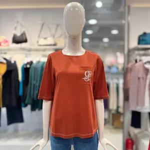 [크로커다일레이디]크로커다일레이디 면실켓 가슴포켓 티셔츠 CLEFTS201