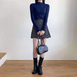 [하프클럽/]여성 편한 모크넥 롱슬리브 레이온 티셔츠